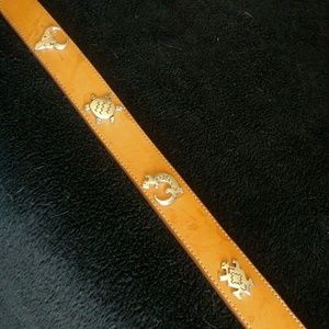 Vintage Genuine Leather Desert Belt